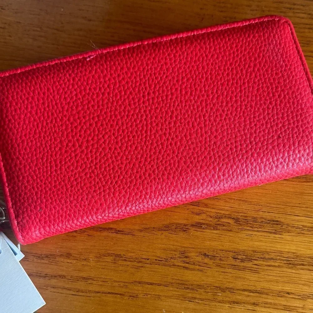 Anne Klein Vibrant Red Wallet NWT